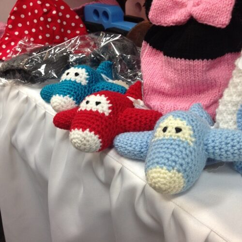 Knitted Toy Planes