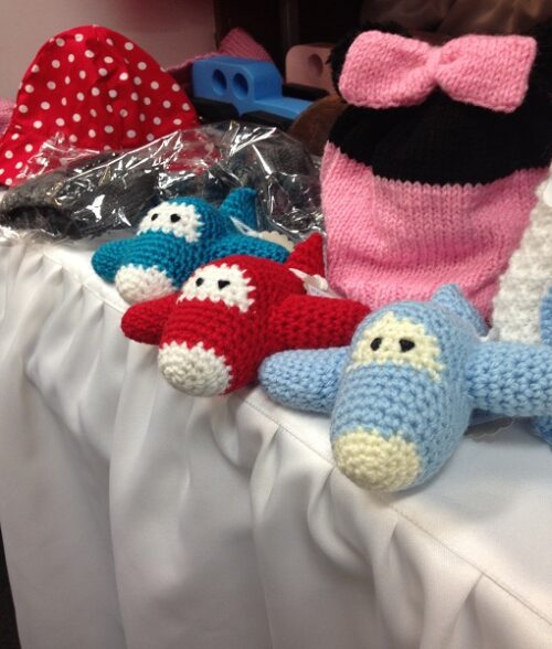 Knitted Toy Planes