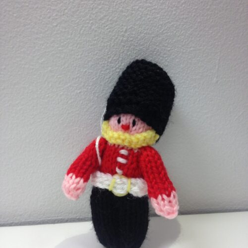 Hand Knitted Soliders