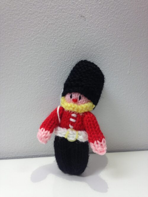 Hand Knitted Soliders
