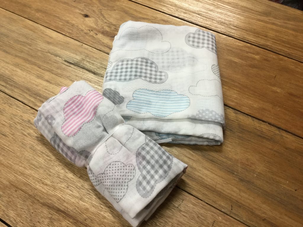 Baby muslin wraps Made Locally