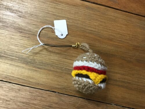 Hamburger keyring