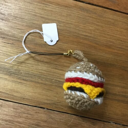 Hamburger keyring