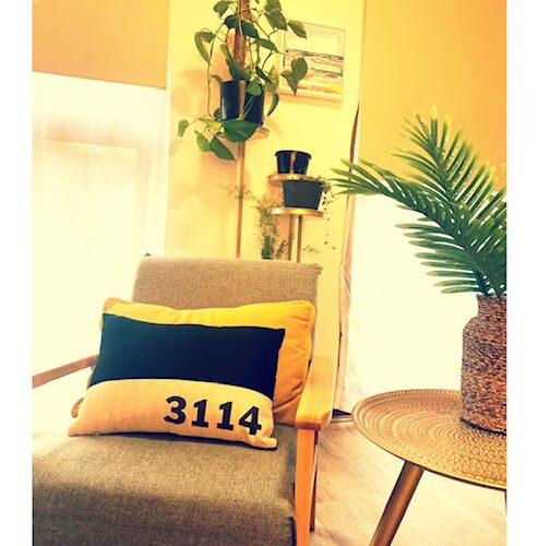 Postcode Custom Cushion